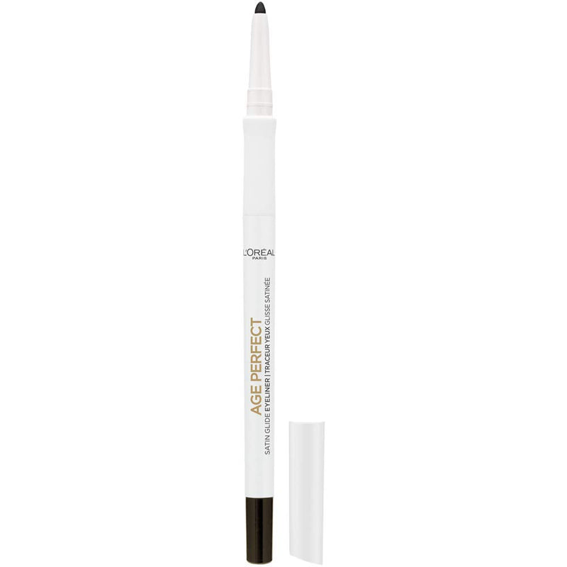 L'Oreal Paris Age Perfect Satin Glide Eyeliner with Mineral Pigments, Black L'Oreal Paris