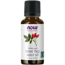 NOW Essential Oils, Rose Hip Seed Oil, 100% Pure, Nourishing and Renewing, For Facial Care, Vegan, Child Resistant Cap, 1-Ounce NOW