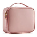 Travel Makeup Bag,Stagiant Make up Bag,Makeup Organizer Bag for Cosmetics Makeup Brushes Toiletry Travel Accessories with Dividers,Makeup Case for Women,Pink Stagiant