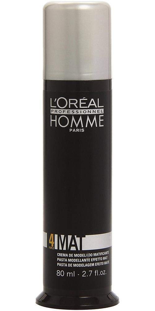 L'Oreal Homme Mat Matte Sculpting Pomade, 2.7 Ounce L'Oreal Paris