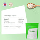 Ultra Pure GlyNAC Supplement 1000mg (500mg Glycine + 500mg N-Acetyl Cysteine) - Glutathione Precursor for Healthy Aging, Energy & Cellular Protection - 120 Vegan Capsules Infinity Warehouse