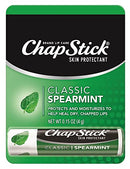 ChapStick Classic Spearmint Lip Balm Tubes, Spearmint ChapStick for Lip Care - 0.15 Oz Chapstick