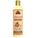 OKAY| Dry Hair & Scalp Almond Shampoo| Helps Hydrate, Moisturize, And Soften Hair| Sulfate, Silicone, Paraben Free For All Hair Types and Textures| Made in USA 12oz Okay Store