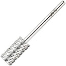 Pana 3/32" Safety Nail Carbide Bit - Silver Large Barrel Head (Grit: 4 Extra Coarse - XXXXC) for Electric Dremel Drill Machine PANA