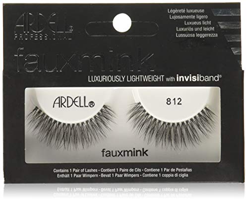Ardell Faux Mink Eye Lashes 812 Black Ardell
