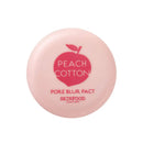 SKINFOOD Peach Cotton Pore Blur Pact - Sebum Control Pack with Silky Texture - Long Lasting Makeup Fixing - Pore Primer with Mineral Powder for Oily Skin - Pore Quick Minimizer (4g) SKIN FOOD since 1957