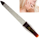 Camila Solingen CS17 5" Professional Sapphire Metal Nail File Pointed for Fingernail and Toenail Care. Double Sided Coarse Fine for Manicure/Pedicure. Made of Stainless Steel, Solingen Germany Camila Solingen