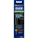 Oral-B CrossAction Black Toothbrush Heads Pack of 4 Replacement Refills for Electric Rechargeable Toothbrush, Black Edition Oral-B