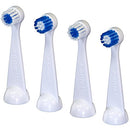 Cybersonic3 Compact Replacement Brush Heads, 4 Pack, Compatible With All Cybersonic Electric Toothbrushes Cybersonic