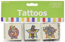 Under The Big TOP Tattoos (72PC) - Apparel Accessories - 72 Pieces Fun Express