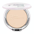 IT Cosmetics Celebration Foundation Illumination, Light (W) - Full-Coverage, Anti-Aging Powder Foundation - Blurs Pores, Wrinkles & Imperfections - 0.3 oz Compact It Cosmetics