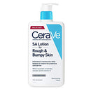 CeraVe SA Lotion for Rough & Bumpy Skin | Vitamin D, Hyaluronic Acid, Lactic Acid & Salicylic Acid Lotion | Fragrance Free & Allergy Tested | 19 Ounce CeraVe