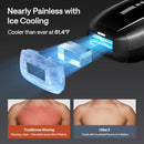 Ulike X IPL Hair Removal Device, Laser Hair Removal with Ice-Cooling, Dual Lights & Skin Senor for Nearly Painless & Long-Lasting Hair Removal, 3 Modes Tailored for Stubborn Hair, Gift for Smooth Skin Infinity Warehouse