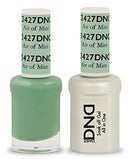 DND Soak Off Gel Polish Dual Matching Color Set 427, Air of Mint DND
