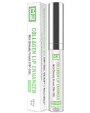 M3 Naturals Collagen Lip Plumper Clinically Proven Natural Lip Enhancer for Fuller Softer Lips Increased Elasticity Reduce Fine Lines Hydrating Plump Gloss Lipstick Primer 4 ml (Green) M3 Naturals