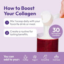 VERISOL® Hydrolyzed Collagen Peptides Type I & III with Vitamin C, Hyaluronic Acid, Biotin, Q-ACTIN® | Unflavored Powder for Smooth Skin, Thick Hair, Strong Nails & Joint Health | 30 Servings Infinity Warehouse
