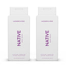 Native Body Wash Contains Naturally Derived Ingredients | For Women & Men, Sulfate, Paraben, & Dye Free Leaving Skin Soft and Hydrated | Eucalyptus & Mint 18 oz - 2 Pk Infinity Warehouse
