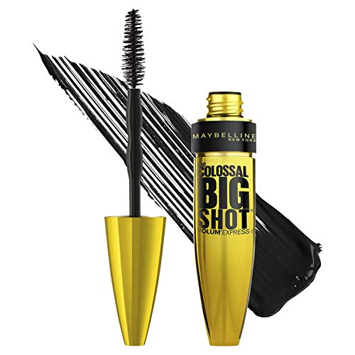 Maybelline New York Volum' Express The Colossal Big Shot Mascara X Shayla, Baddest Black, 0.33 Fluid Ounce Maybelline New York