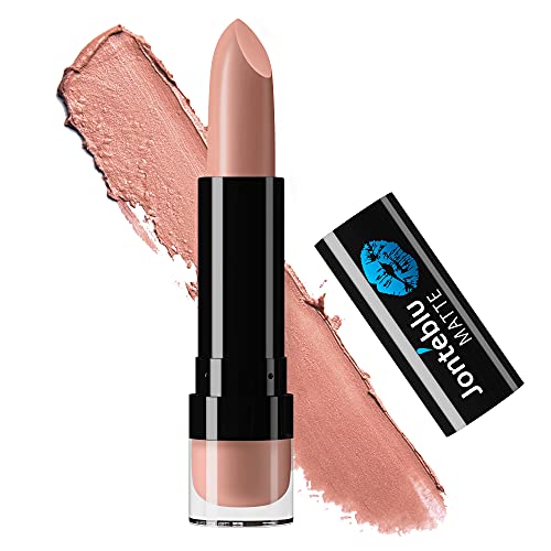 Jonteblu Creamy Matte Lipstick Long Lasting Super Stay Intense Nude Color - Soft Ultra Hydrating Clear Natural Lip Stick - Moisturizing Organic Lip Stain For All Day Lips Makeup - Ava Jonteblu