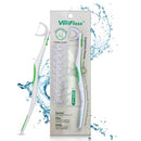 VeriFresh VeriFloss Dental Flosser - Teeth Flossers for Adults & Kids, Flossing Tool - Ergonomic Design w/ 360° Swivel Head, Glide Lock - Reusable Floss Picks, Cleaning Kit - Includes 10 Head Refills VeriFresh