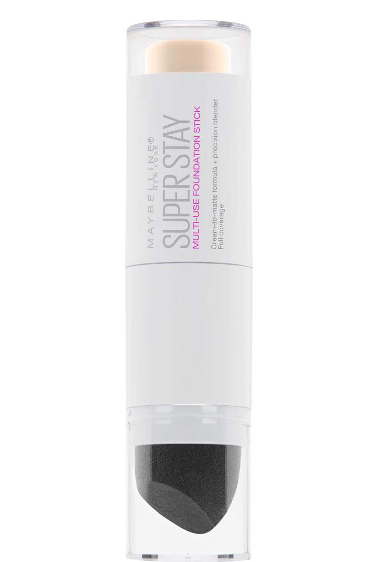 Maybelline New York Super Stay Foundation Stick for Normal To Oily Skin, Fair Porcelain, 0.25 Ounce Maybelline New York