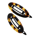 Camila Paris CP1993/2 French Hair Barrette Clip for Women, Handmade, Side Slide-in Metal-Free Closure Strong Hold Grip Hair Clips for Girls, No Slip Durable Styling Hair Accessories, Made in France Camila