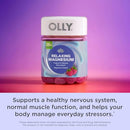 OLLY Relaxing Magnesium Gummies, Supports Muscle Relaxation*, Magnesium Citrate, Raspberry Lavender Flavor, 15 Day Supply - 60 Count Infinity Warehouse