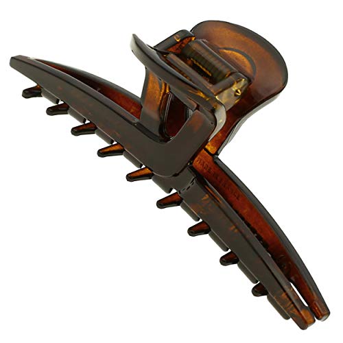 Camila Paris CP2623 French Hair Clip for Women, Narrow, Strong Hold Grip Double Teeth Girls Hair Claw Clips Jaw, Fashion Durable Styling Hair Accessories for Women, Made in France Camila