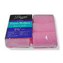 Diane Foam Rollers, Pink, 1.5", 6/bag Diane