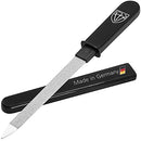 3 Swords Germany - brand quality double sided (fine & coarse) SAPPHIRE POCKET NAIL FILE manicure pedicure grooming for professional finger & toe nail care by 3 Swords, Made in Solingen Germany (82501) 3 Swords Germany