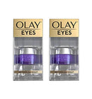 Skinnutritions (Pack of 2) ??ay Regenerist RETINOL 24 Night EYE Cream, Vitamin B3, Fragrance Free, 0.5 Fl Oz (15 mL) EACH Skinnutritions