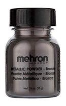 Mehron Makeup Metallic Powder (.75 oz) Bronze) Mehron