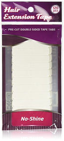Walker Tape No Shine Bonding Double Sided, 4 cm x 0.8 cm, 120 Piece Walker Tape