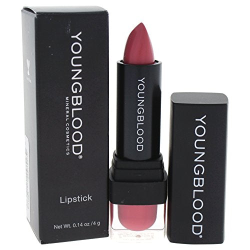 YOUNGBLOOD Mineral Creme Lipstick 0.14 Oz - Color Rosewater Youngblood