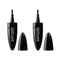 Maybelline New York Master Precise Curvy, Black, 2 Count Maybelline New York