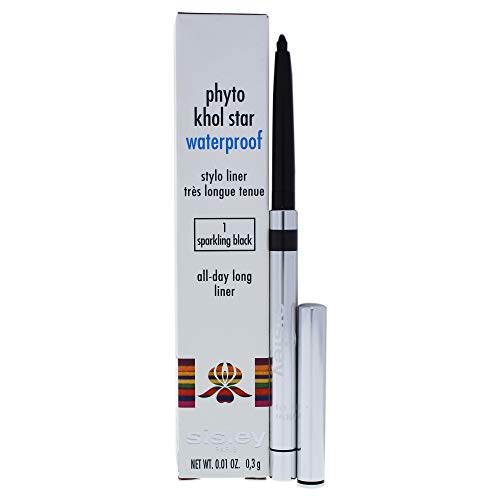 Sisley Phyto Khol Star Waterproof - 01 Sparkling Black By Sisley for Women - 0.01 Oz Eyeliner, 0.10 Oz sisley paris