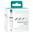 Replacement Discs for Bellasonic 4-in-1 Rechargeable Electric Nail File Set with Unique Oscillating Head – Shape, Smooth, Buff & Shine Nails | Remove Cuticles & Calluses (2 Sets) Bellasonic