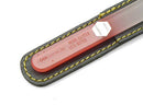 GERMANIKURE Czech Crystal Glass Nail File in Suede Leather Case - More Glitter Less Bitter - Professional Manicure & Pedicure Products for Smooth Easy Shaping of Natural Nails GERmanikure