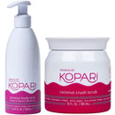 Kopari Body care Dream Team - Coconut Crush Scrub Exfoliant and Coconut Body Milk Hydration - With 100% Organic Coconut Oil, Non GMO, and Cruelty Free Kopari