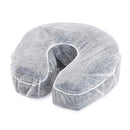 ZMDREAM Fitted Disposable Massage Headrest Covers Face Rest Cradle Covers 50 count White ZMDREAM