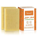 Kilomets Kojic Acid & Tumeric Bar Soap 95gram 2 Bars | Dark Spots Helps Even Skin Tone – 100% Natural Vegan Ingredients KILOMETS