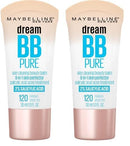 Maybelline Dream Pure Skin Clearing BB Cream, 8-in-1 Skin Perfecting Beauty Balm With 2% Salicylic Acid, Sheer Tint Coverage, Oil-Free, Light/Medium, 1 Count Infinity Warehouse
