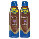 Banana Boat Deep Tanning Oil, Reef Friendly, Pump Sunscreen Spray with Coconut Oil, SPF 15, 6oz. - Twin Pack Banana Boat