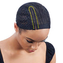 Freetress 5" Lace Part Crochet Wig Cap with Combs Diamond Shape Net (2 Pack) Freetress