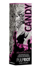 Pulp Riot Semi-Permanent Neon Hair Color 4oz- Candy P.R.