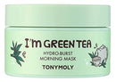 TONYMOLY I'm Green Tea Hydro Burst Morning Mask, 1 Count TONYMOLY