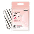 Avarelle Acne Spot Patch AM (24 Count) Acne Clearing Device & Thin Hydrocolloid Spot Treatment with Rosehip, Calendula, and Tea Tree Oil for Acne, Calendula Oil, and Rosehip Seed, Certified Vegan, Cruelty Free Certified (AM (24 COUNT)) AVARELLE