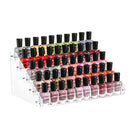 Cq acrylic Clear Nail Polish Organizers And Storage,5 Layer Nail Polish Rack Tabletop Display Stand Holds Up to 45 Bottles, Acrylic 5 Tier Essential Oils Holder For Professional Nail Salon Cq acrylic Store