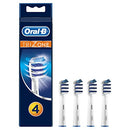 Oral-b Trizone Toothbrush Heads Pack Of 4 Replacement Refills For Electric Oral-B