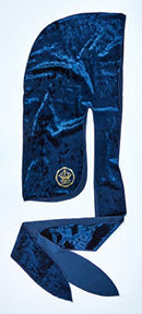 KISS RED Premium Bow Wow X Power Wave Crushed Velvet Durag (Royal Blue) KISS
